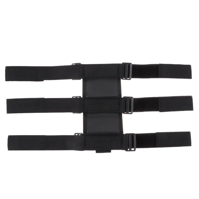 SSHHUI 2pcs Adjustable Fire Extinguishers Black Bracket Strap 3 lb