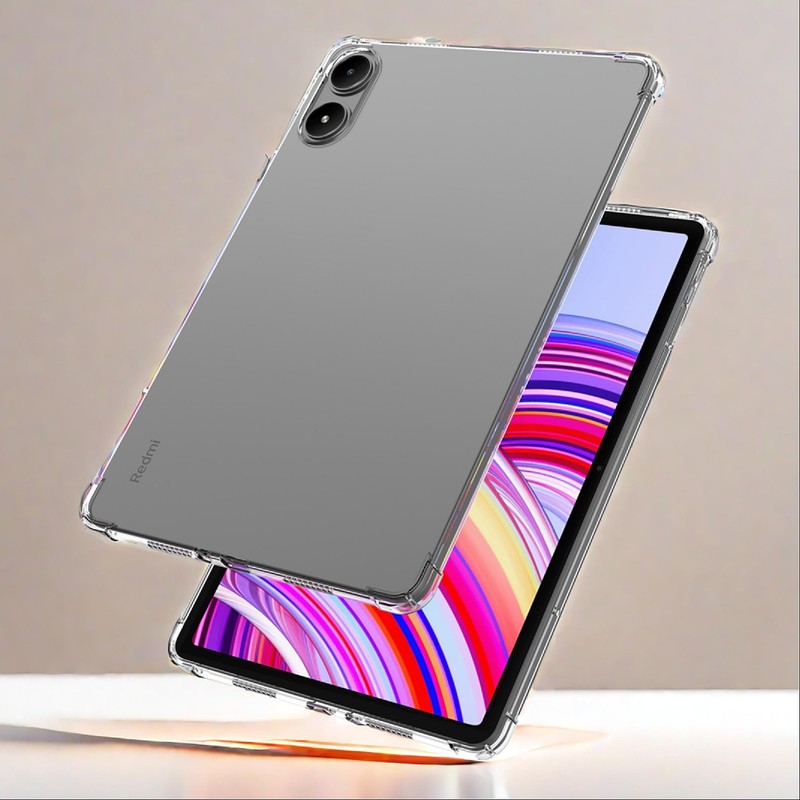 GIOPUEY Case for Redmi Pad Pro/5G/Poco Pad, Soft TPU Back
