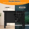 Weatherproof Outdoor Cat House, Feral Cat Shelter, 100% Insulated Foam,