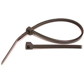 8" Black Zip Tie (100 Bag)