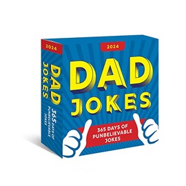 2024 Dad Jokes Boxed Calendar: 365 Days of Punbelievable Jokes (Daily Joke Calendar for Him, Desk Gift for Her)