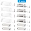 whitesnow Magnetic Cabinet Latch Metal Magnet Door Catch Closure Hardware