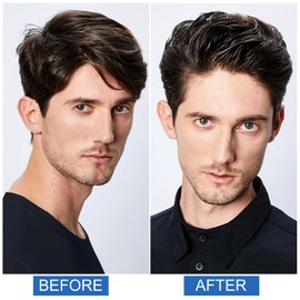 GEUUFEA GEUUFEA Men Hair Styling Gel with Comb, 2-in-1 Hair Wax Shaping for Man, One Comb Hair Gel, Long Lasting Quick Dry & Strong Hold Finish