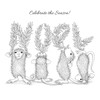 Spellbinders Noel Cling Rubber Stamp Set from The House-Mouse Holiday