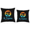 St. Tropez France Design France St. Tropez Throw Pillow, 16x16,