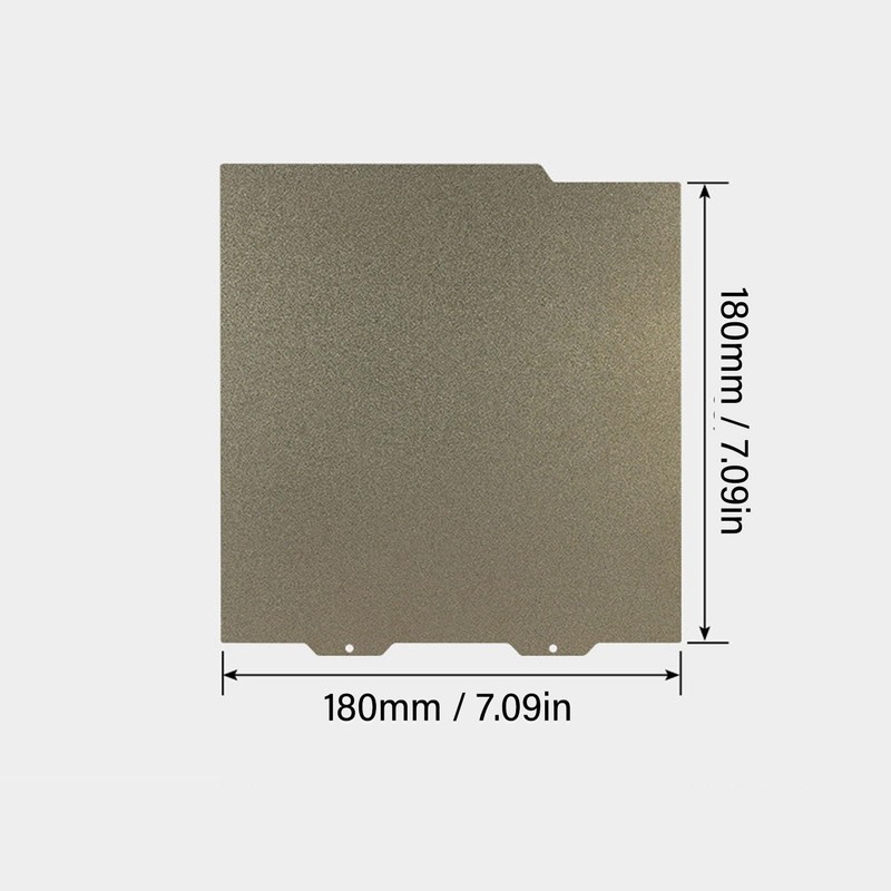 Pei Sheet Metal Spring Steel Double-Sided Print Bust Plate 3D