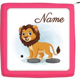 Coverlounge® Protective film suitable for the Toniebox with name, lion child with mane