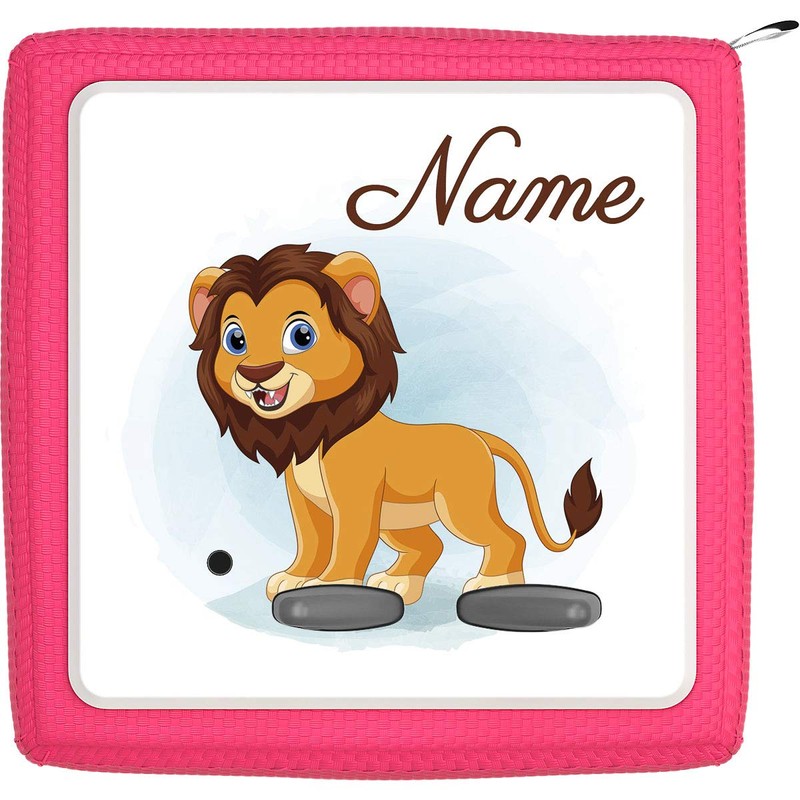 Coverlounge® Protective film suitable for the Toniebox with name, lion