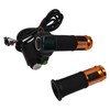 One Pair Electric Bike Throttle Handlebar with Red Screen Lock