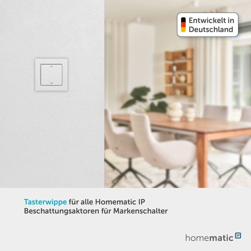 Homematic IP Rocker Switch for Brand Switches - with Arrows