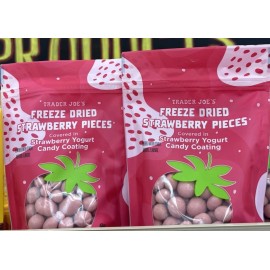 Trader Joe's 2 Packs Trader Joe's Freeze Dried Strawberry Pieces 7 oz Each 🍓🍓