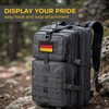 Pack of 6 Mini Germany Flag Patches, 8 x 5