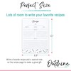 OUTSHINE Premium Recipe Paper for 8.5" x 11" Recipe Binders,