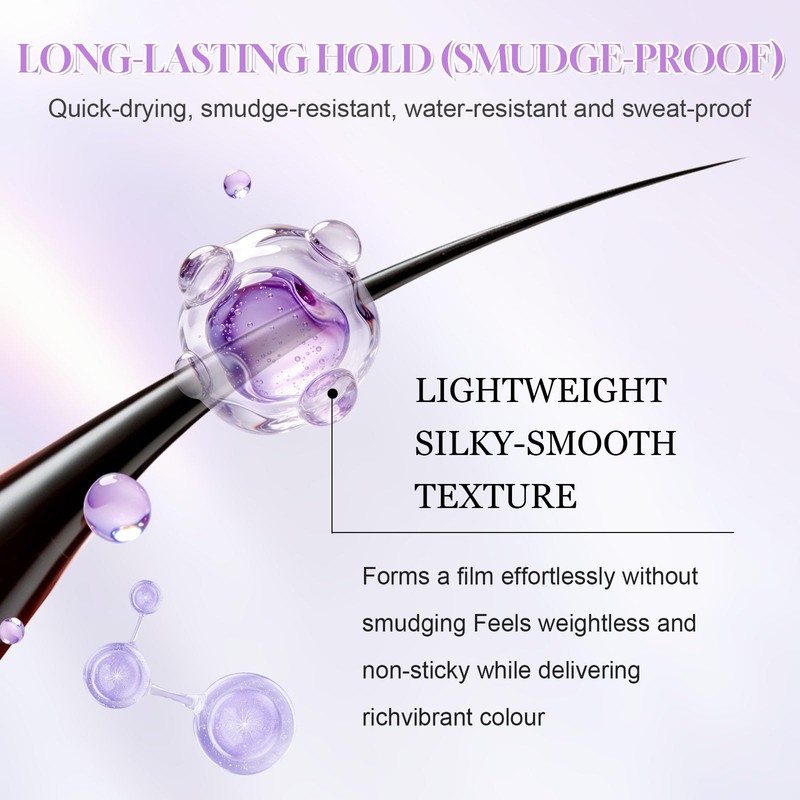 Mascara for Older Women, Black, Waterproof Mascara, Natural, Hypoallergenic, Volumising