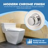 RAVINE Plastic Push Button Flush Lever - Side Mount Toilet