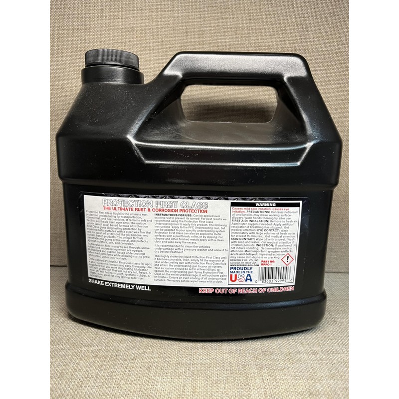 Gallon PFC Amber, Pro Undercoating Spray Gun, 360 Wand, 1