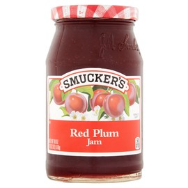 Smuckers Red Plum Jam, 18 Ounce (Pack of 12)