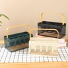 AJIODA Utensil Caddy Metal Mesh Silverware Cutlery Organizer Basket with