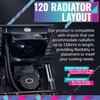 Cooler Master 120mm MasterLiquid 120L Core Intel/AMD CPU Liquid Cooler,
