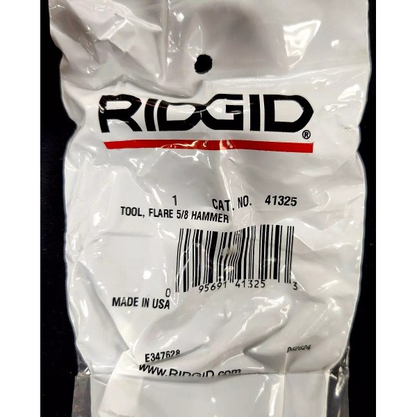 RIDGID QTY 1 NEW RIDGID 41325 E46 5/8" HAMMER TYPE