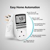 NOVKIT Digital Security Timer Plug Socket Programmable Switch Timer with