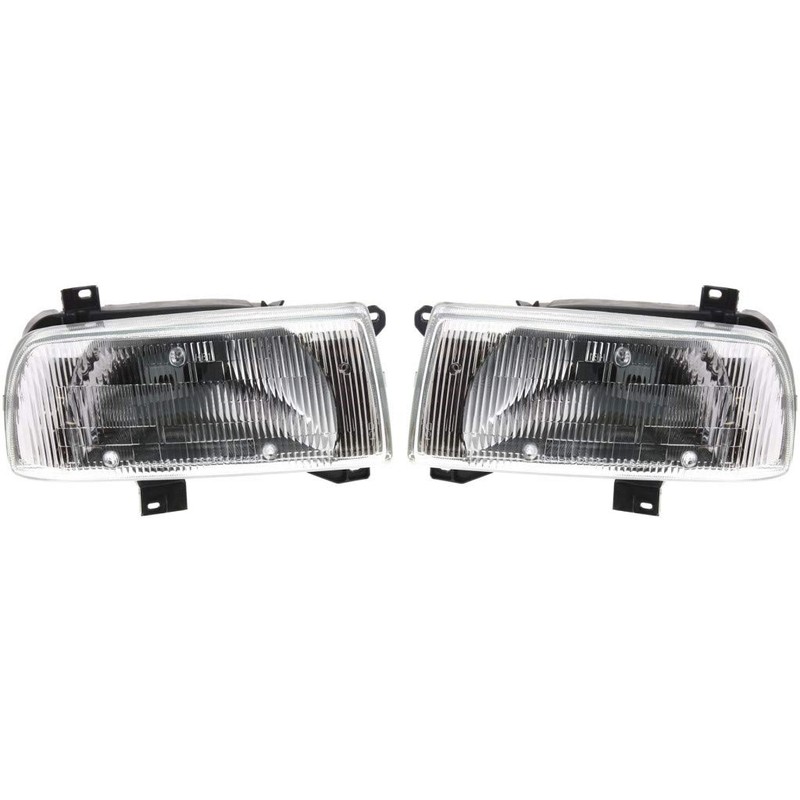 KarParts360 For Volkswagen Jetta Headlight 1993-1999 Driver and Passenger Side