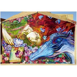 Educa - Puzle de 1000 Piezas para Adultos  Sant Jordi, Lily Brick. Medida 68 x 48 cm. Incluye el Pegamento para Puzzles FixPuzzle. Desde Hace 14 años