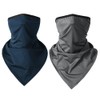 VOANZO 2 Pcs Outdoor Multifunctional Sports Ice Silk Breathable Anti-dust