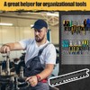 Otoolling 2 Pack 15.75 Inch Screwdriver Organizer Heavy Duty Wall