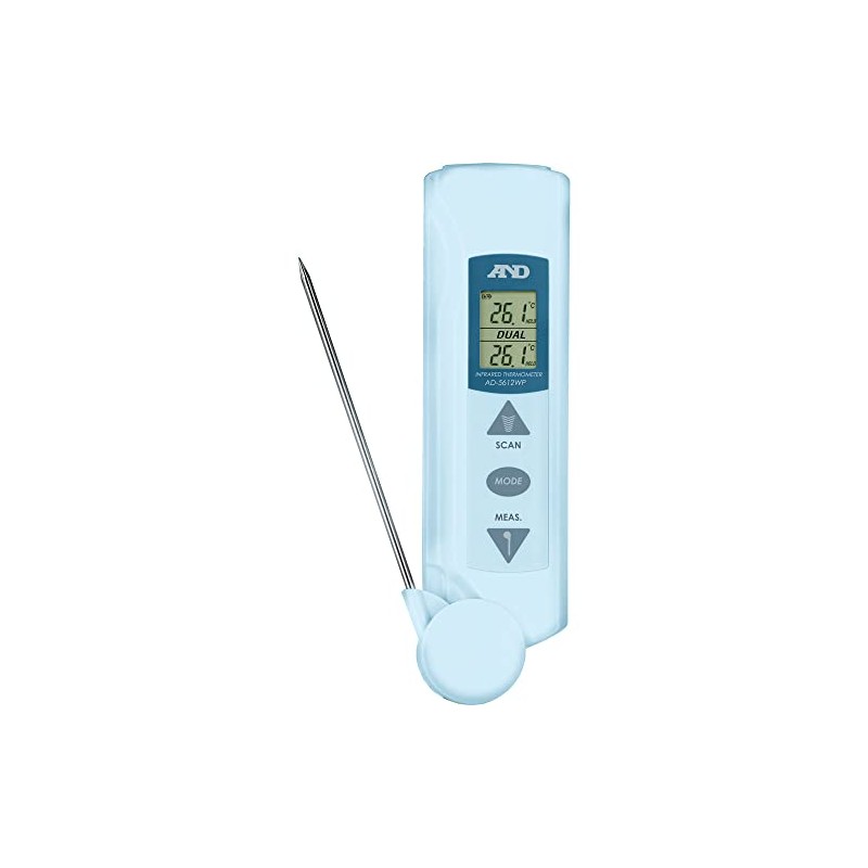 A&D AD-5612WP Radiation Thermometer with Center Temperature Sensor