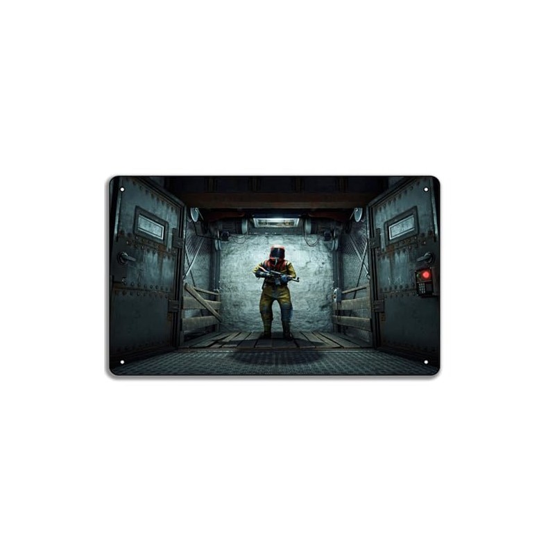 Rust Game Rust RustGame Wall Art Gift, Metal Tin Sign