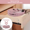 abcmilz 17L Cleaning Caddy with Handle, Cleaning Supplies Organizer, Foldable