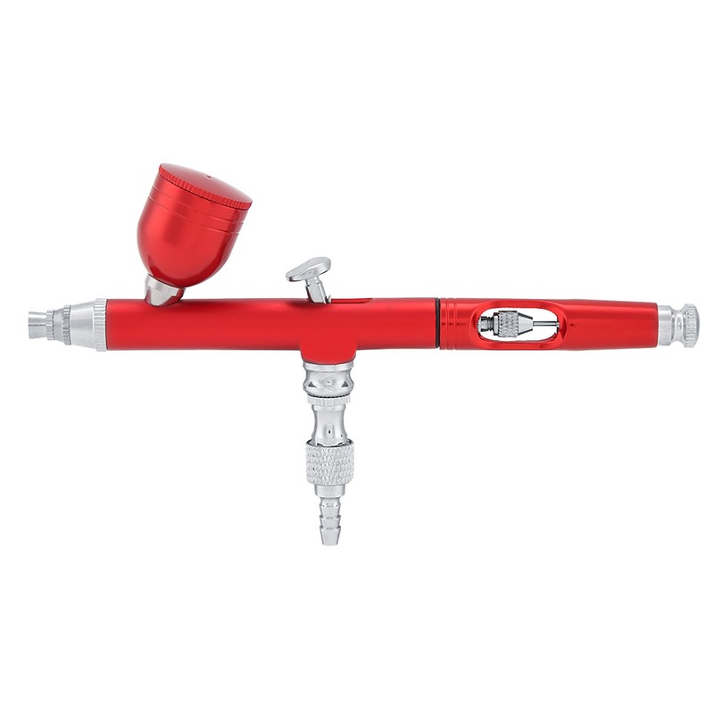 Dual Action Gravity Feed Airbrush Gun 0.3mm Spray Art Paint
