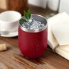 MEWAY 12oz/4 Pack Wine Tumbler Glasses with Lid - Stemless