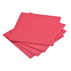 DMiotech 4 Pack 9.8 x 9.8 Inch 5mm Thick EVA Foam Sheets for Arts and Crafts Craft Foam Sheets Red