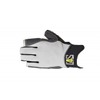 crazy4sailing Unisex Racing Sailing Gloves, 5 Finger-Free, Colour: White, Size: