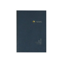 Nakabayashi NYN-A501-NU Notebook for Fountain Pens, A5/General U Ruled, Navy Blue