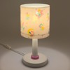 Dalber Children's Table Lamp Bedside Lamp Fairy Dreams Pink Fairies