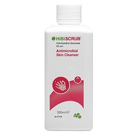 Hibiscrub MAT2727 Antimicrobial Skin Cleanser Bottle, 500 mL