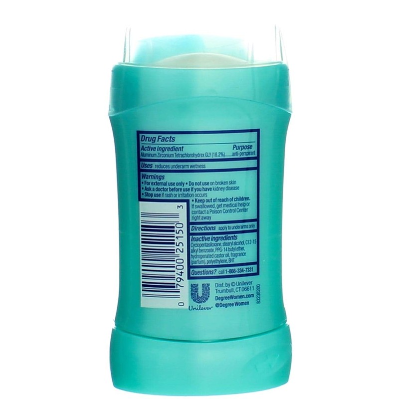 Degree Deodorant 1.6 Ounce Womens Sheer Powder (47ml) (2 Pack)