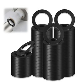 100 Stück Unterlegscheiben M6 x 12 mm,Gewindestange M6,Karosseriescheiben,Geeignet für Heimreparaturen,Möbelherstellung,Türschlossinstallation,Werkzeugmaschinen,Heimwerkerprojekte (Schwarz)