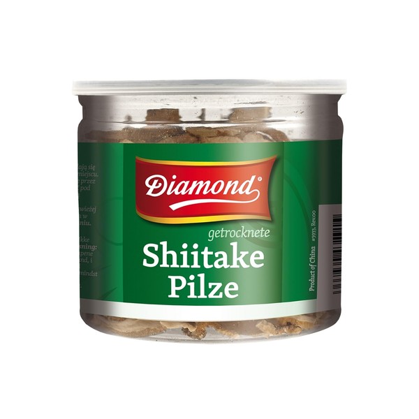 Diamond Shiitake Tonko Mushrooms Dried Cut Pack of 3 x