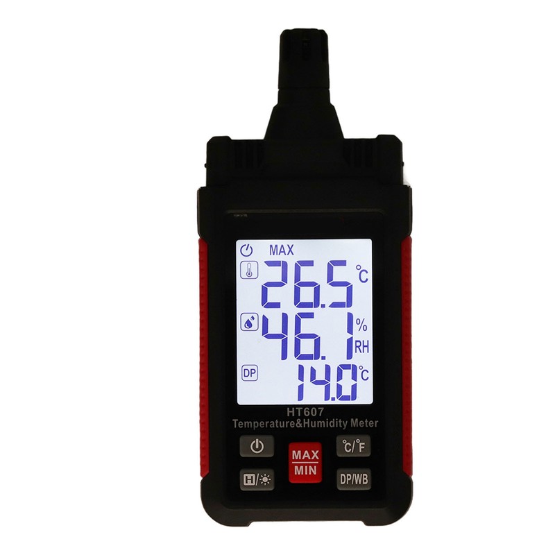 Handheld Temperature Humidity Meter High Accuracy ABS Hygrometer Thermometer Temp