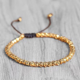 Unbranded Tibetan Buddhist Copper Beads Bracelet Healing Reiki Protection Women Men Gifts