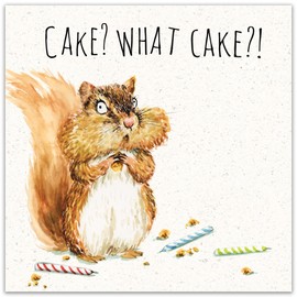 Twizler Funny Birthday Card Chipmunk - Funny Card - Happy Birthday Card - Funny Birthday Card Women - Funny Birthday Card Men - Funny Birthday Card Her or Him - Cute Card Birthday