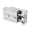 MXS16 Pneumatic Guide Rail Cylinder High Accuracy 16×2mm Bore Size