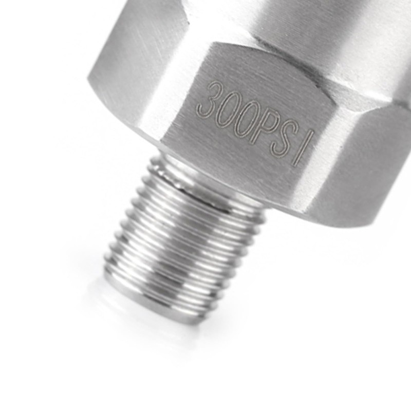 1/8NPT Threaded Pressure Transmitter Stainless Steel 30/100/150/200/300/500 PSI for Oil