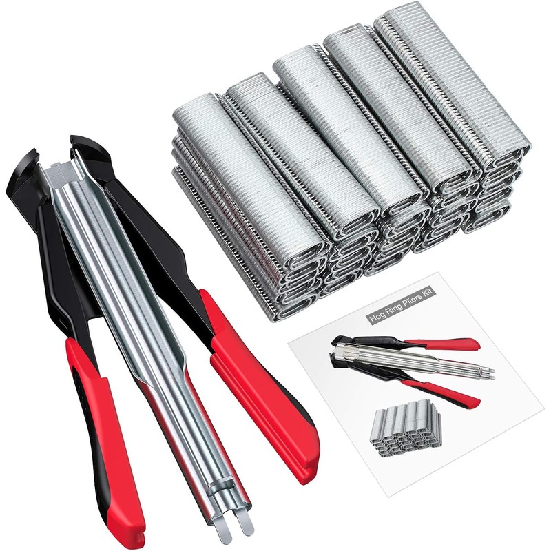 Proster Manual Hog Ring Plier Kit - Hog Ring Gun