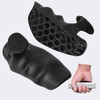 Frediuo 2Pcs Weight Lifting Grips Hand Protector Fingerless Barbell Bar