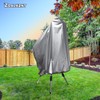 ZOALXZNT Telescopic Cover, Waterproof, Telescopic Protective Case with Drawstring, Telescopic
